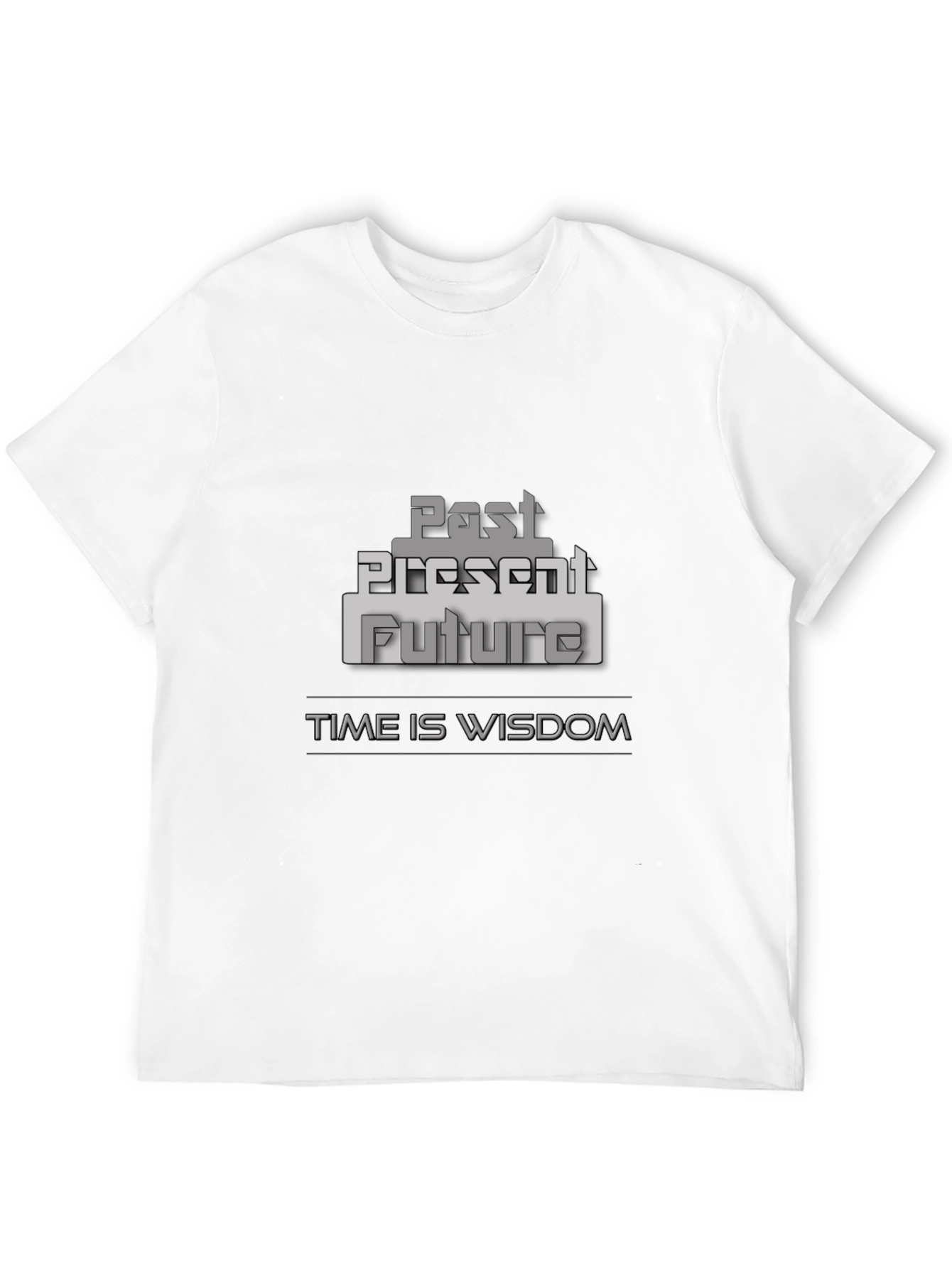Past Present Future Time is Wisdom Graphic T-Shirt