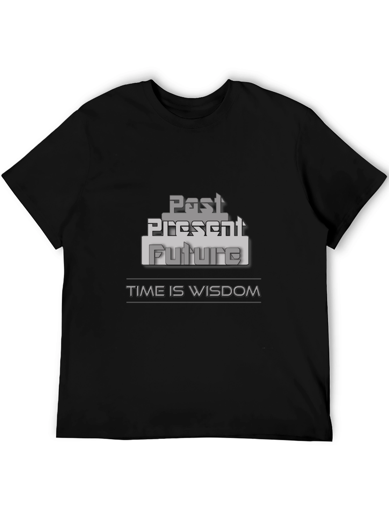Past Present Future Time is Wisdom Graphic T-Shirt