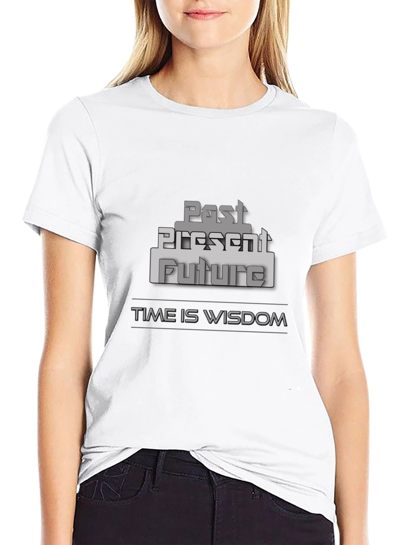 Past Present Future Time is Wisdom Graphic T-Shirt