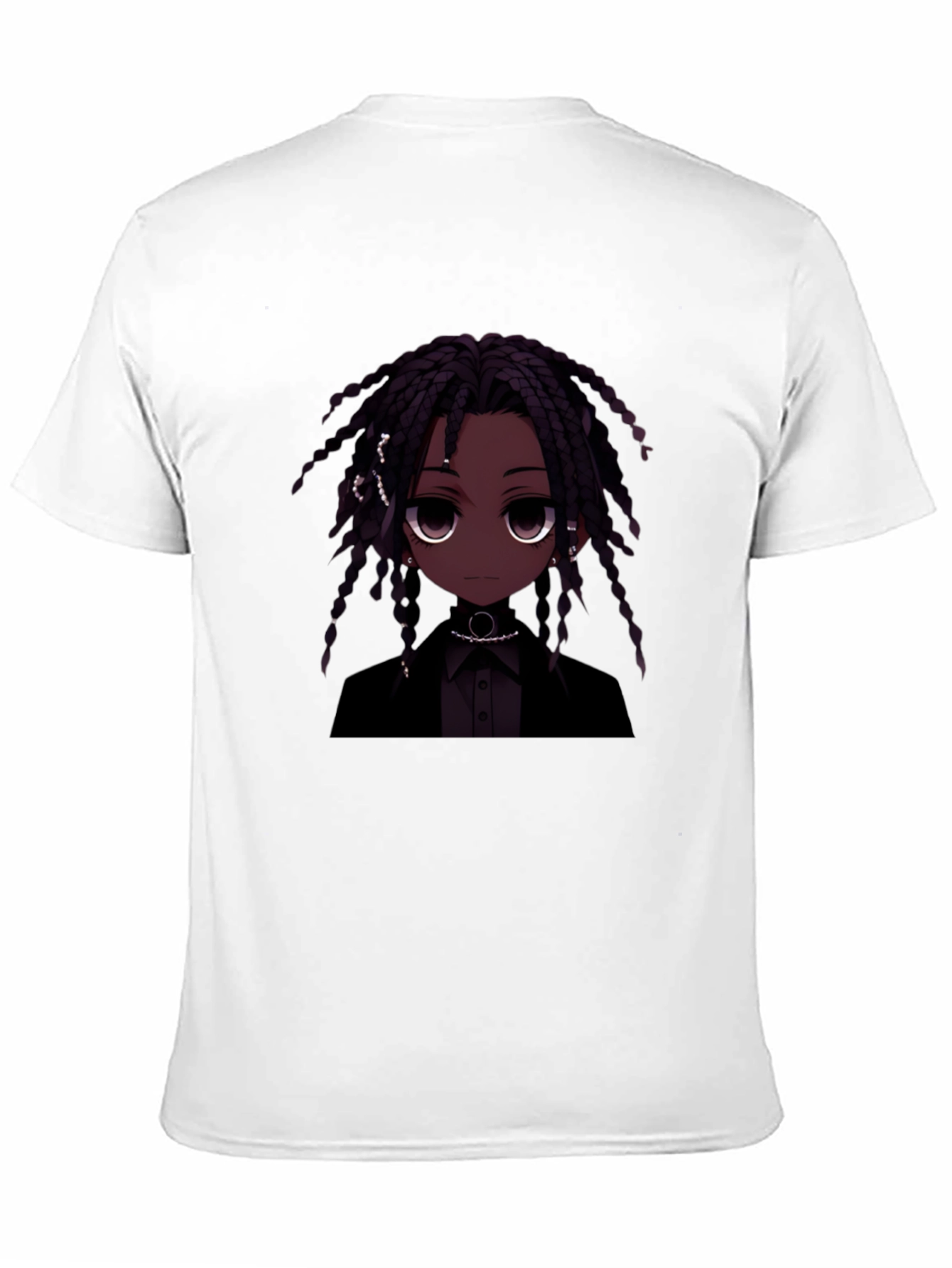 Anime Character Black T-Shirt