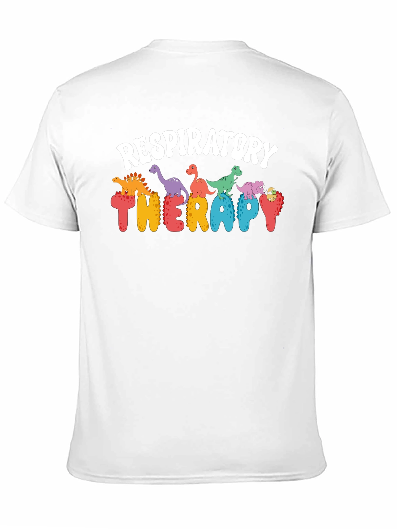 Respiratory Therapy Dinosaur Graphic Tee