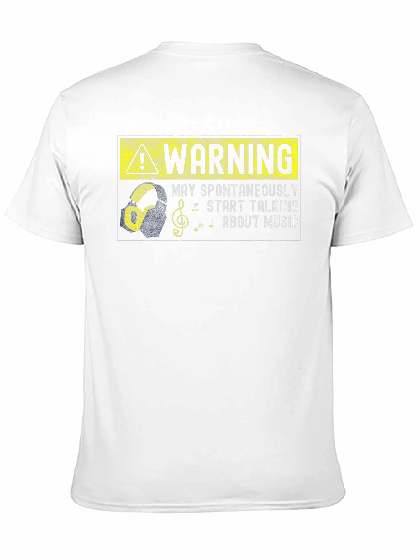 Warning: May Spontaneously Talk About Music T-Shirt