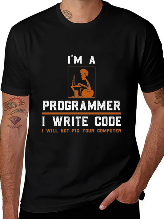 Im a Programmer T-Shirt - Funny Coding Tee