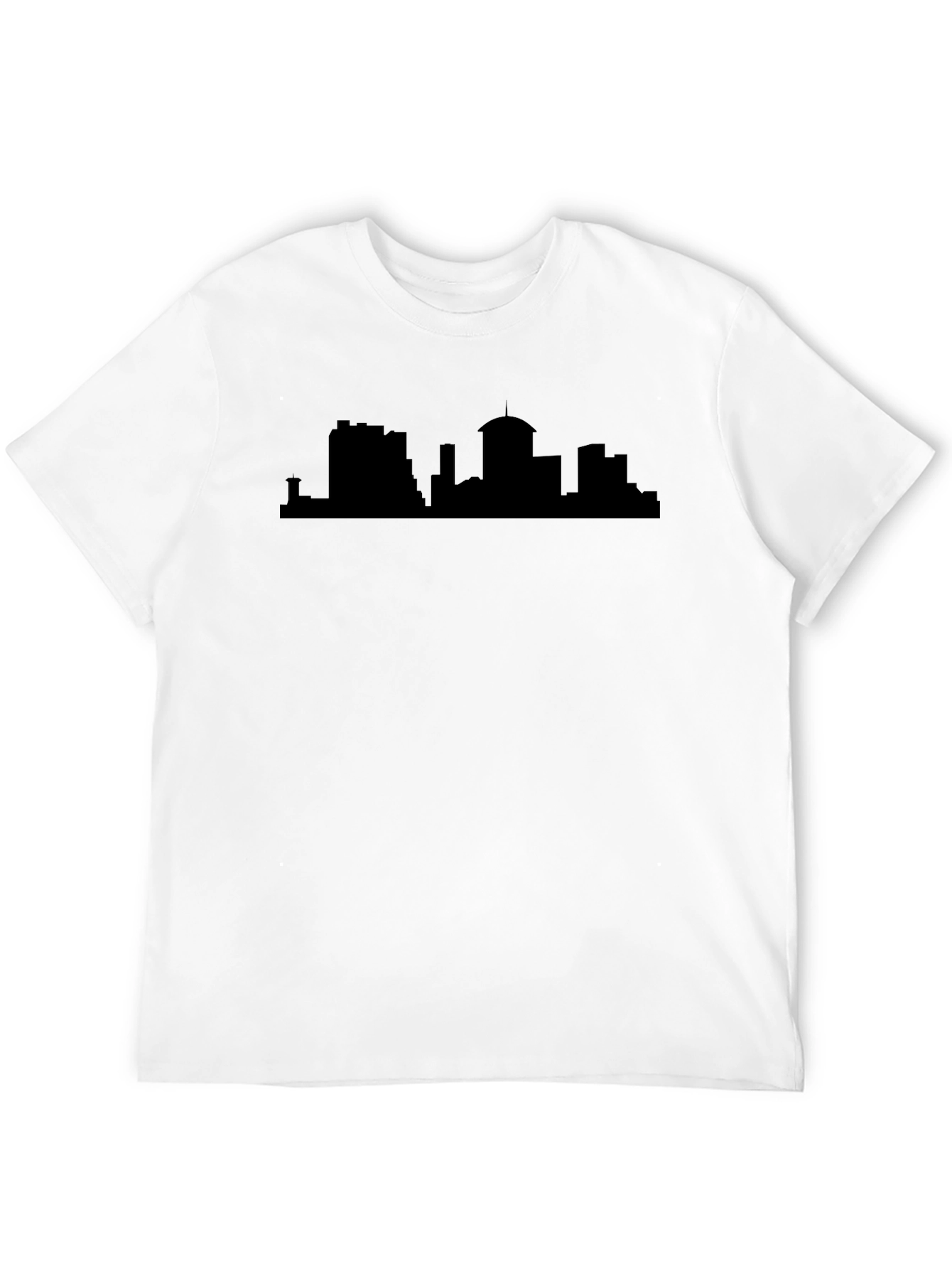 City Skyline Black T-Shirt - Urban Style