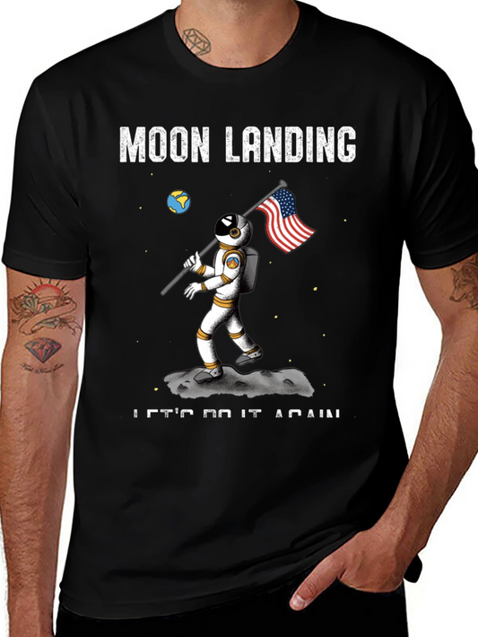 Moon Landing T-Shirt - Lets Do It Again