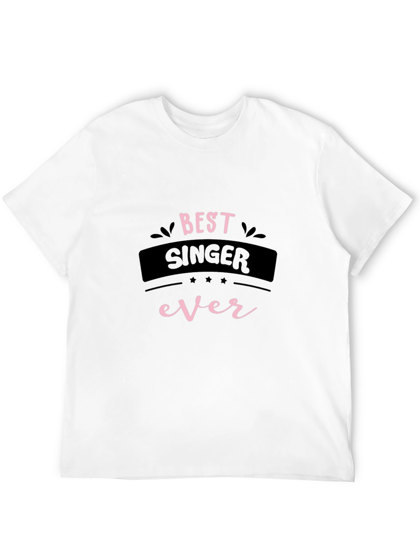 Best Singer Ever Black Graphic Tee