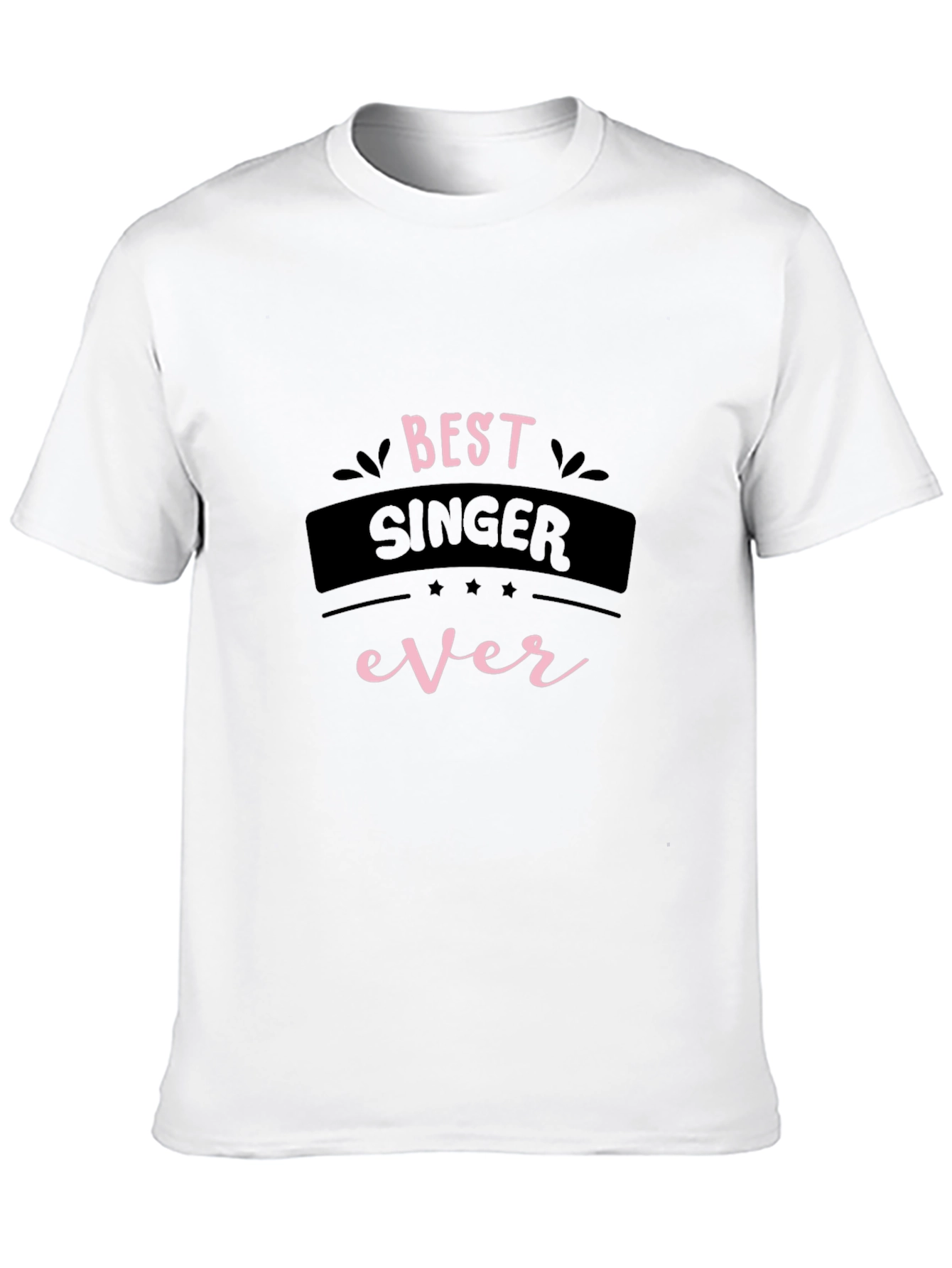 Best Singer Ever Black Graphic Tee
