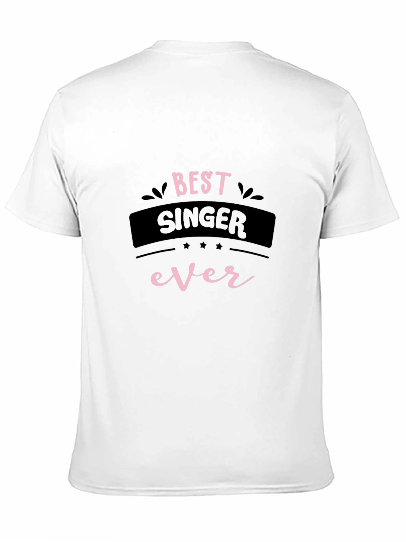 Best Singer Ever Black Graphic Tee
