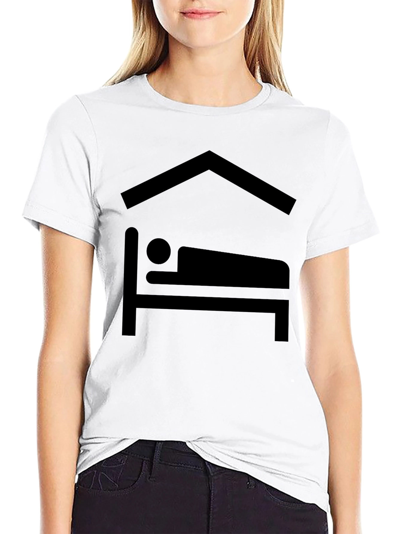 Resting Place Graphic Tee - Comfortable Black T-Shirt