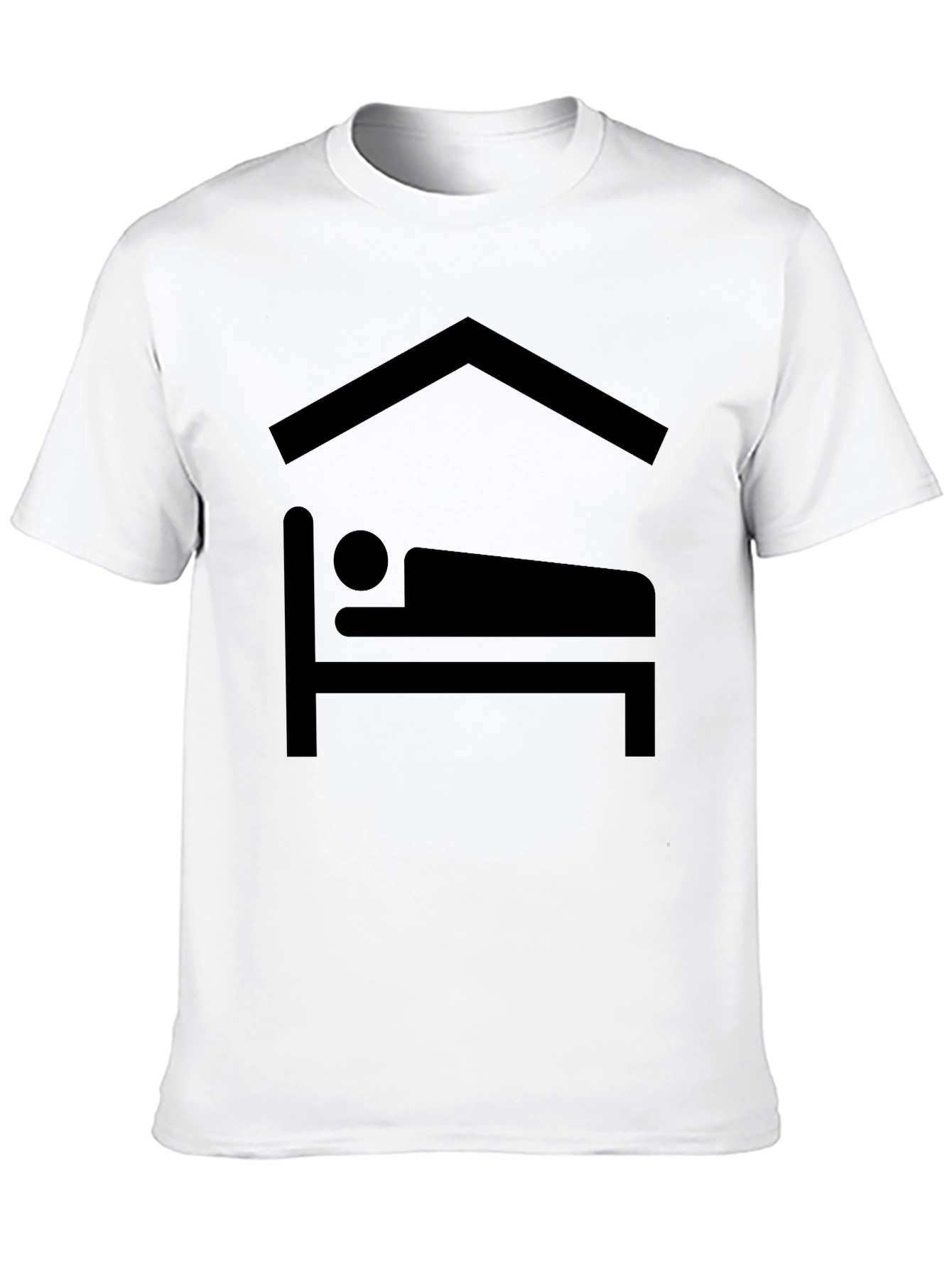 Resting Place Graphic Tee - Comfortable Black T-Shirt