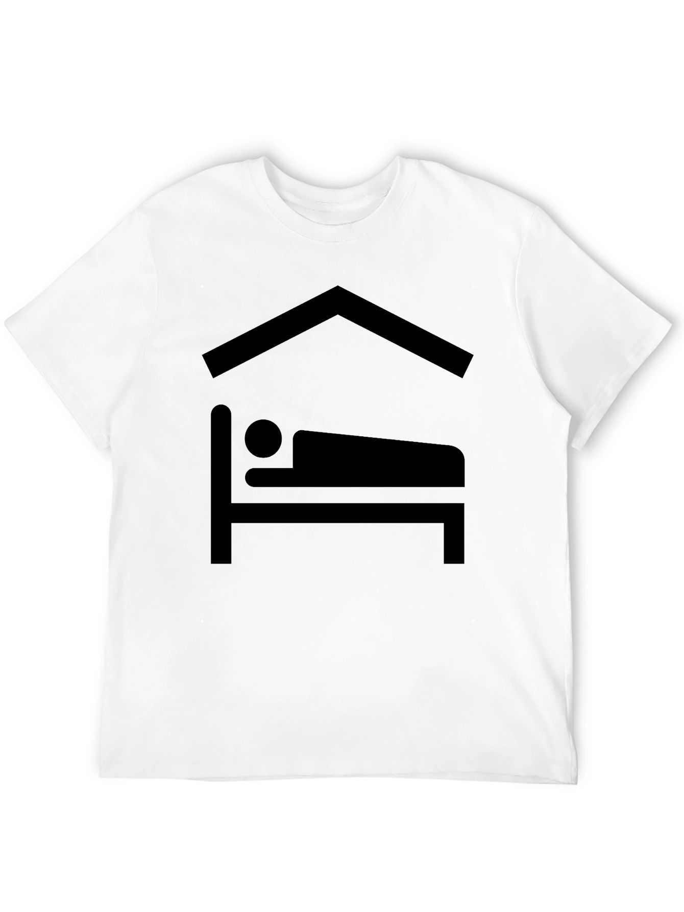 Resting Place Graphic Tee - Comfortable Black T-Shirt