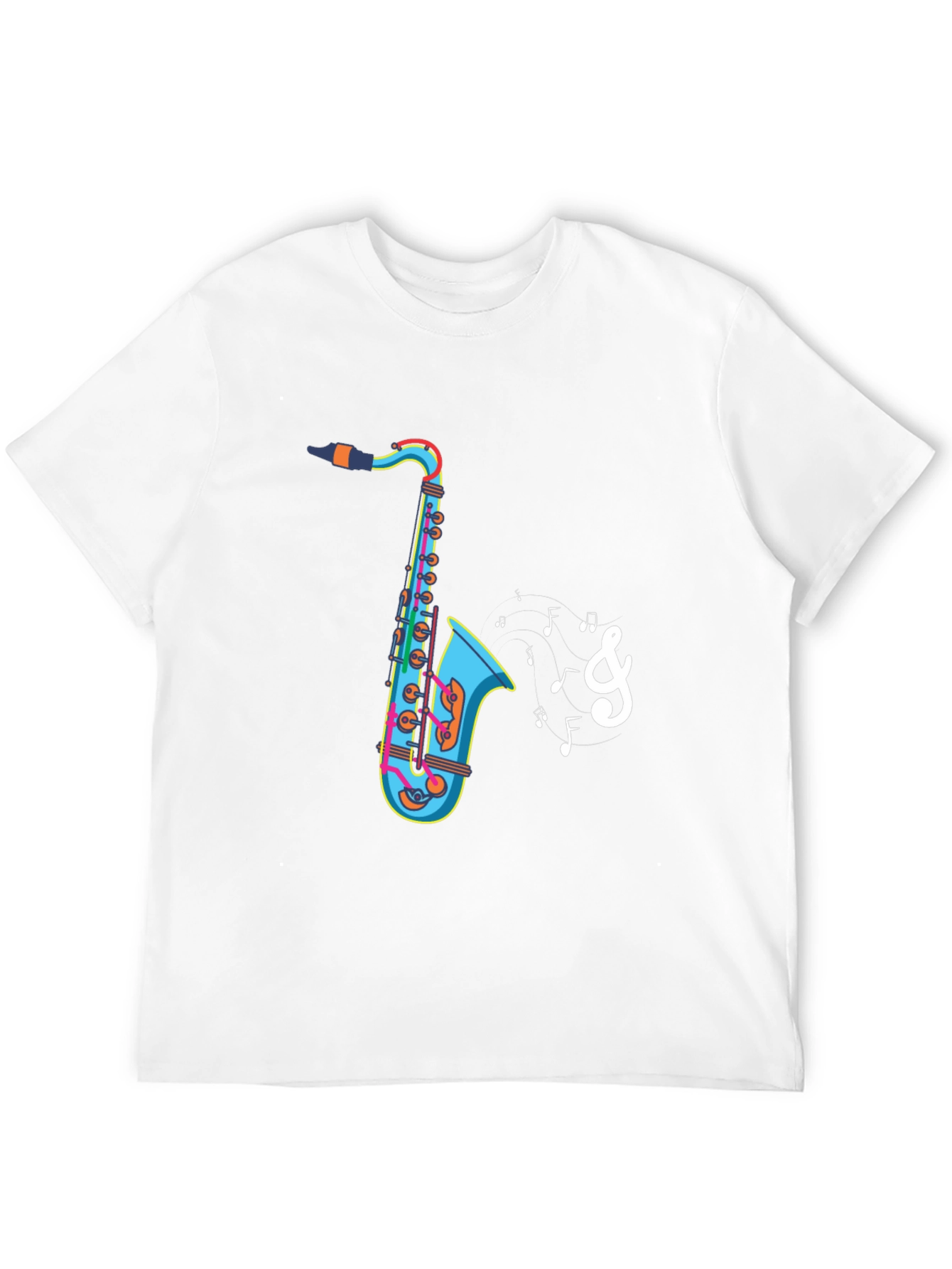 Saxophone Music T-Shirt - Unique Graphic Tee