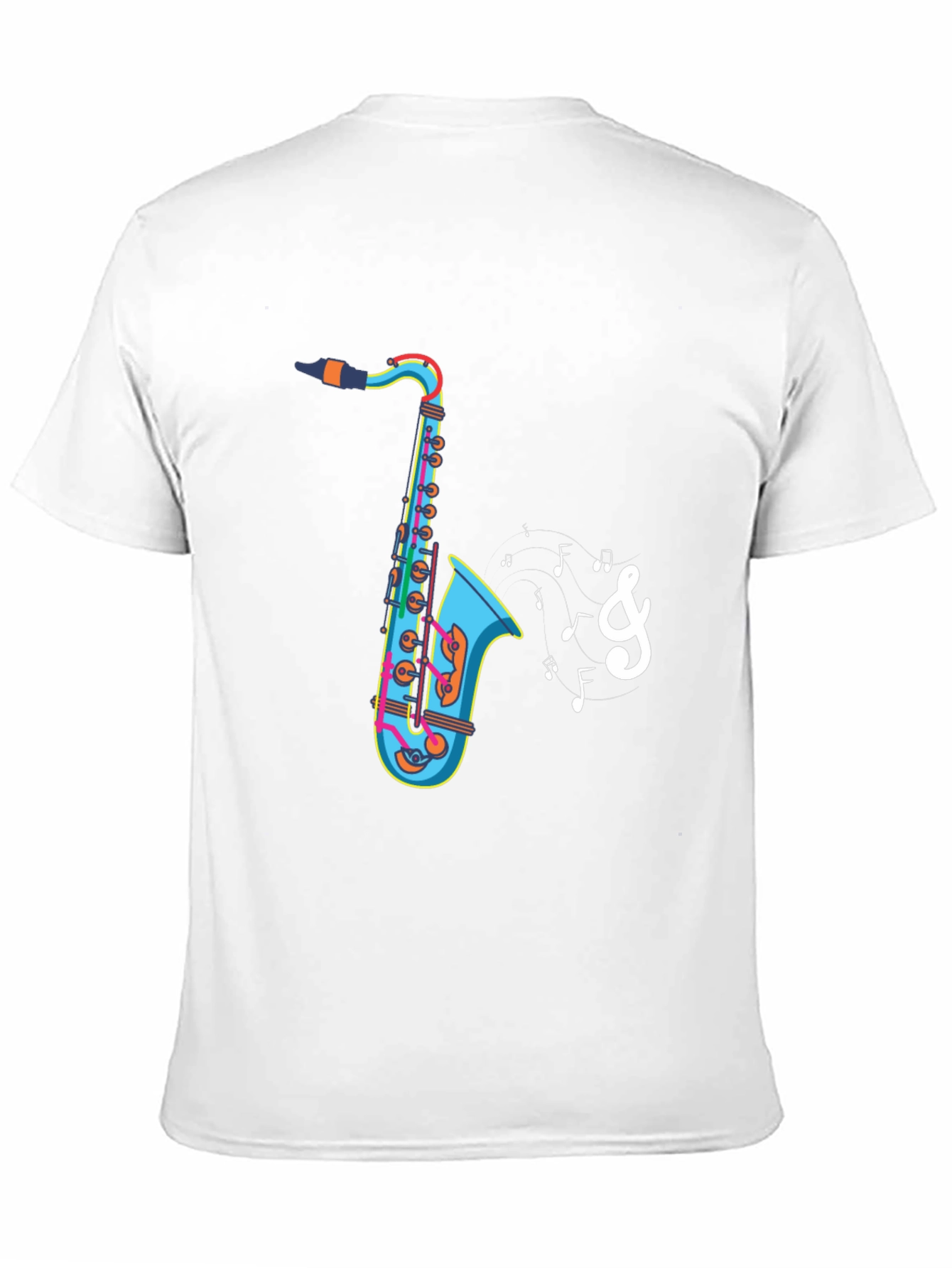 Saxophone Music T-Shirt - Unique Graphic Tee