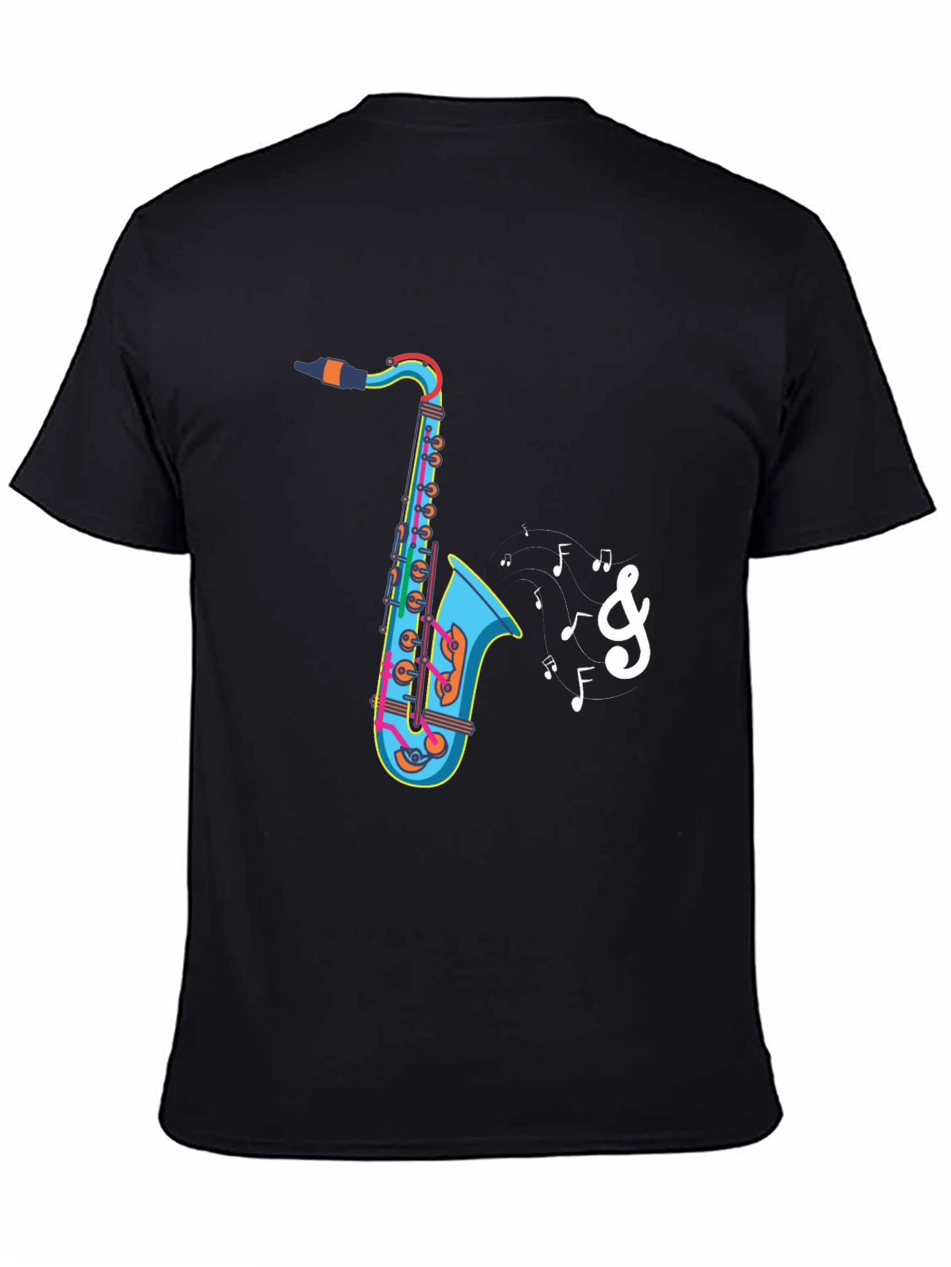 Saxophone Music T-Shirt - Unique Graphic Tee