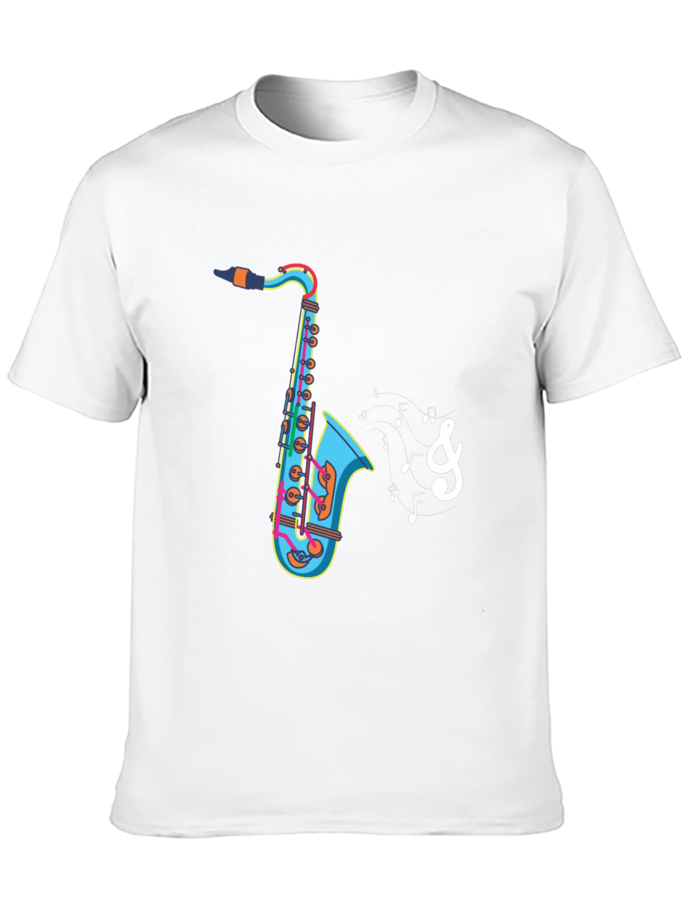 Saxophone Music T-Shirt - Unique Graphic Tee