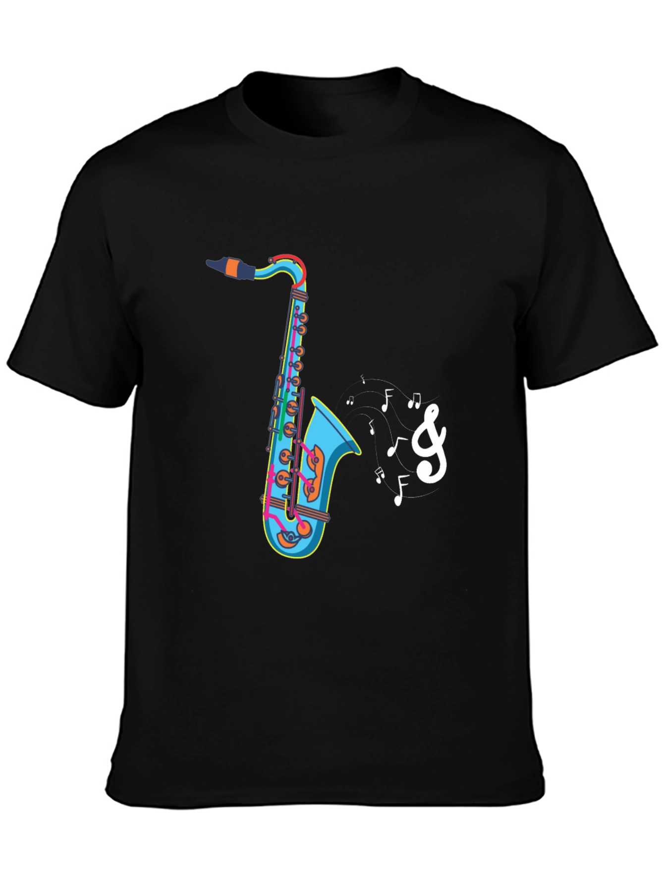 Saxophone Music T-Shirt - Unique Graphic Tee