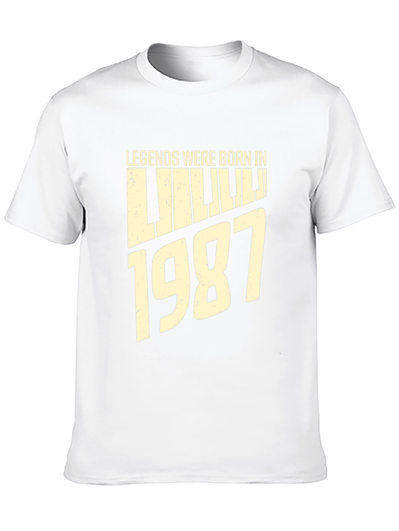 Legends Born in 1987 Black T-Shirt