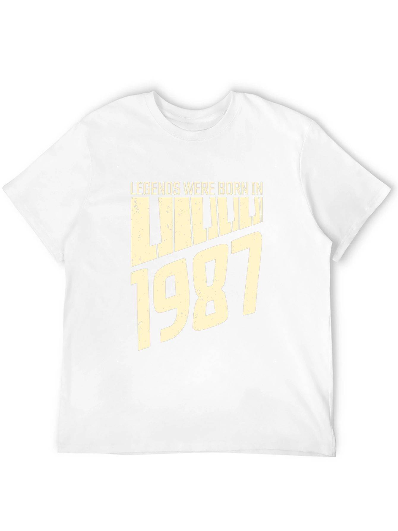 Legends Born in 1987 Black T-Shirt