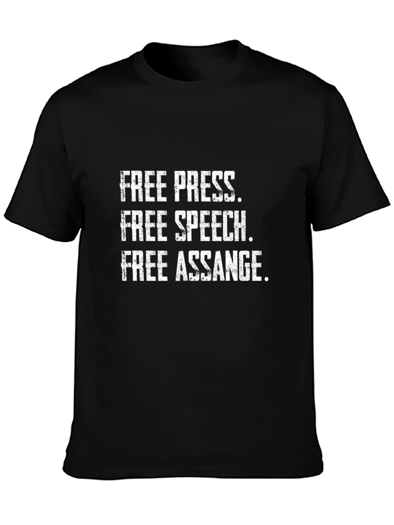 Free Press Speech Assange T-Shirt
