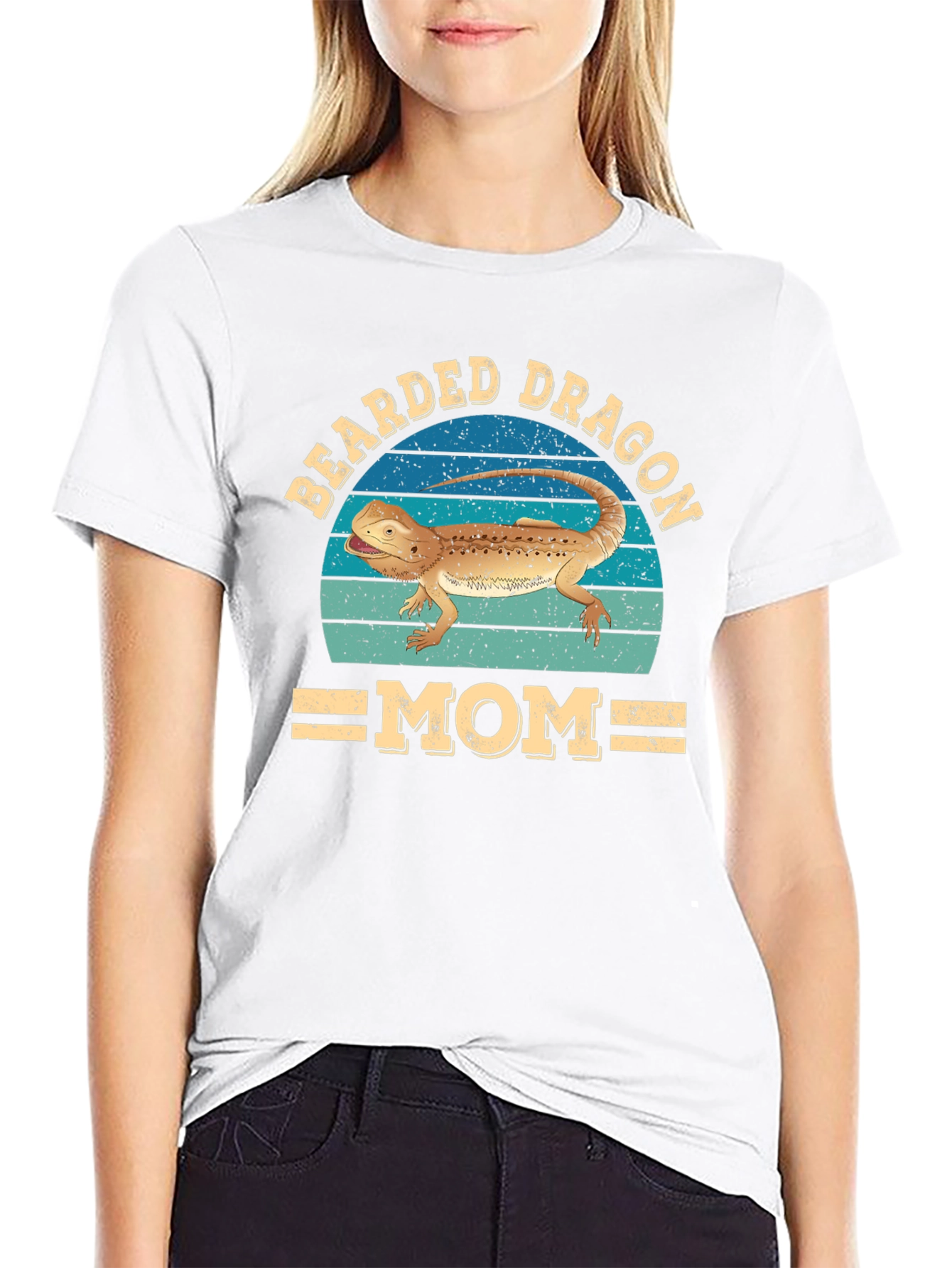 Bearded Dragon Mom T-Shirt - Reptile Lover Tee