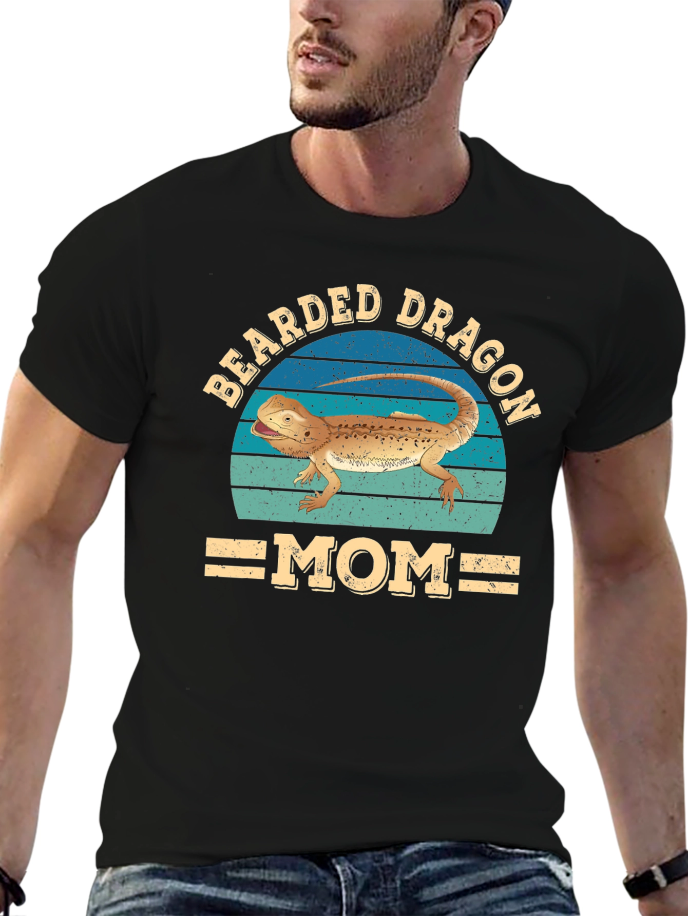 Bearded Dragon Mom T-Shirt - Reptile Lover Tee