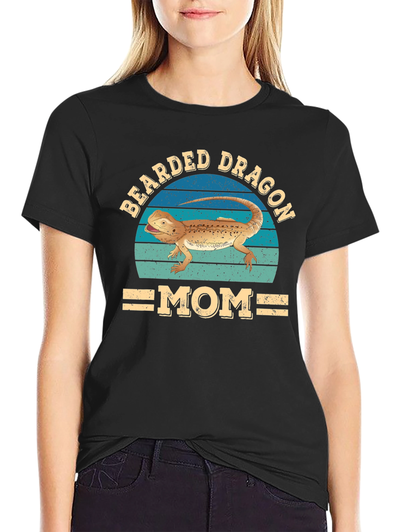 Bearded Dragon Mom T-Shirt - Reptile Lover Tee