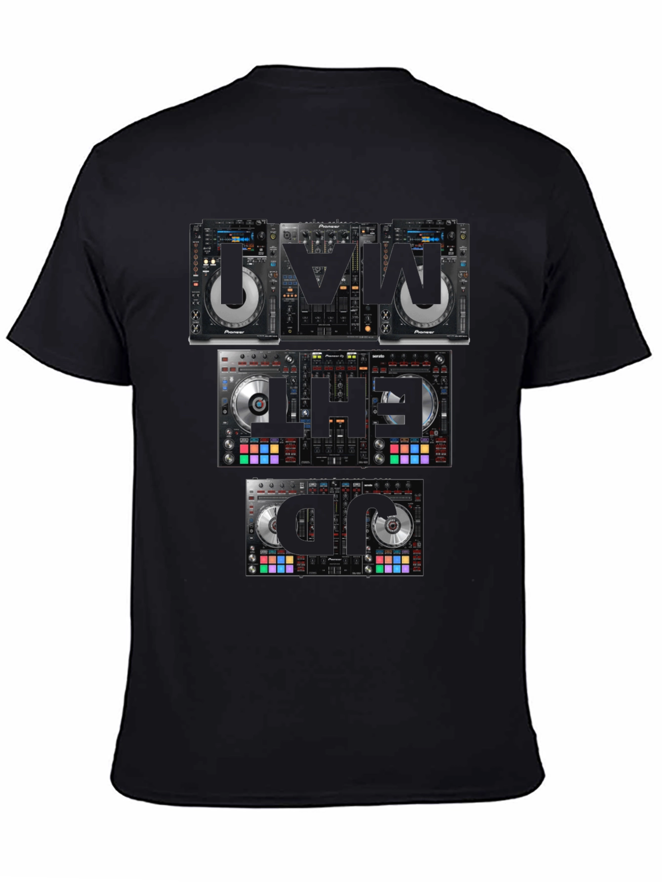 DJ Equipment T-Shirt - Music Lover Apparel
