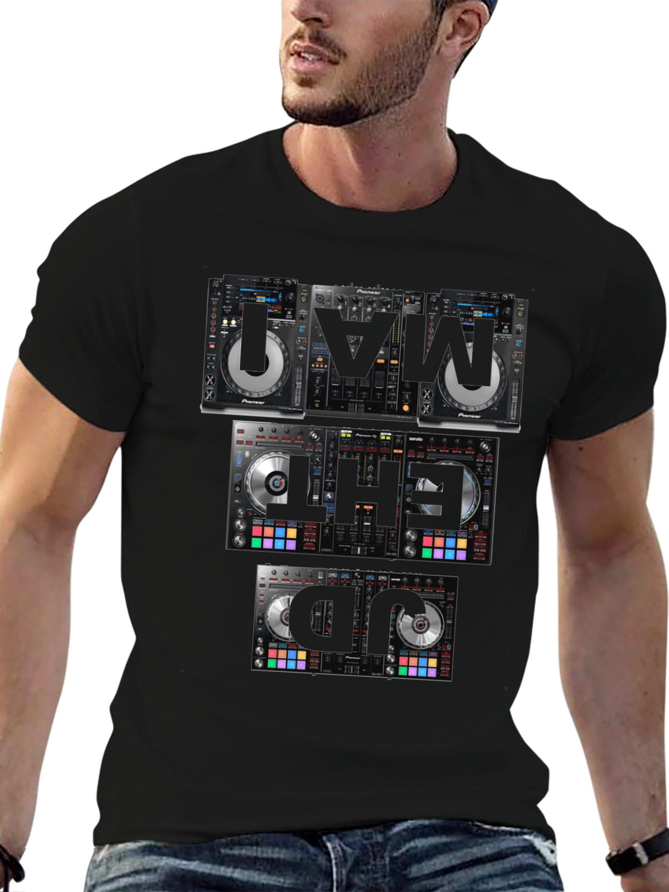 DJ Equipment T-Shirt - Music Lover Apparel
