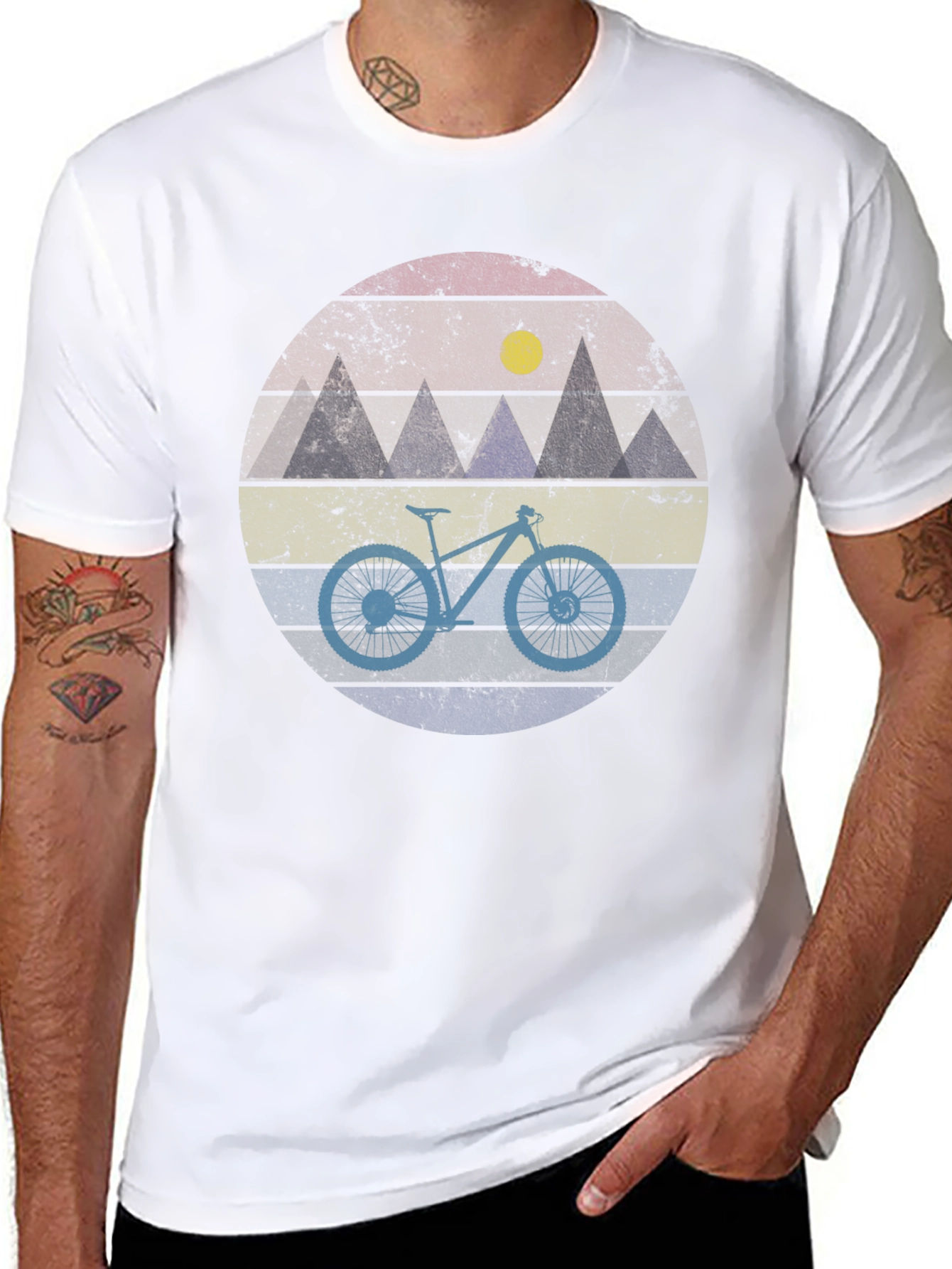 Mountain Bike Graphic Tee - Adventure Awaits!