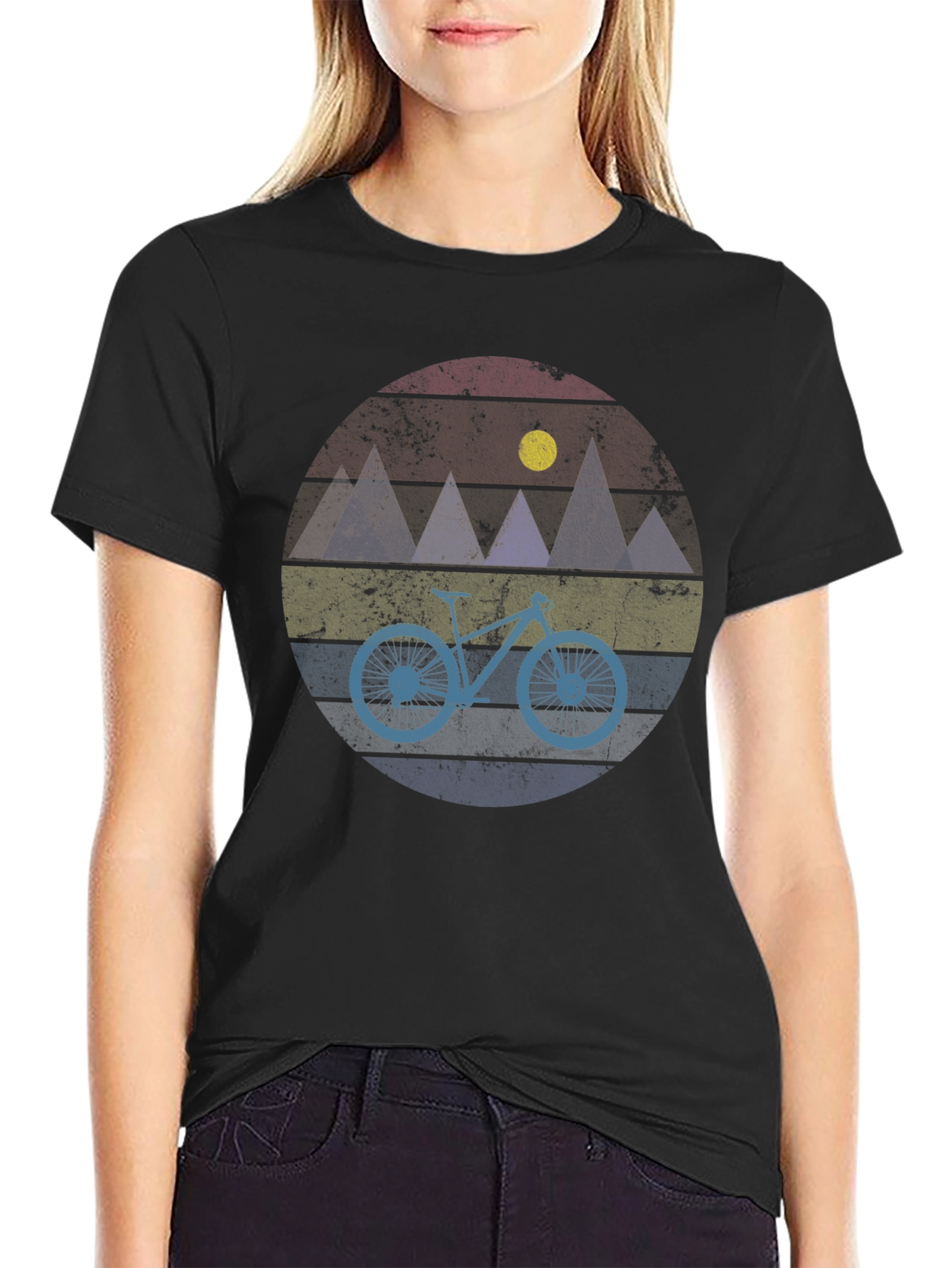 Mountain Bike Graphic Tee - Adventure Awaits!