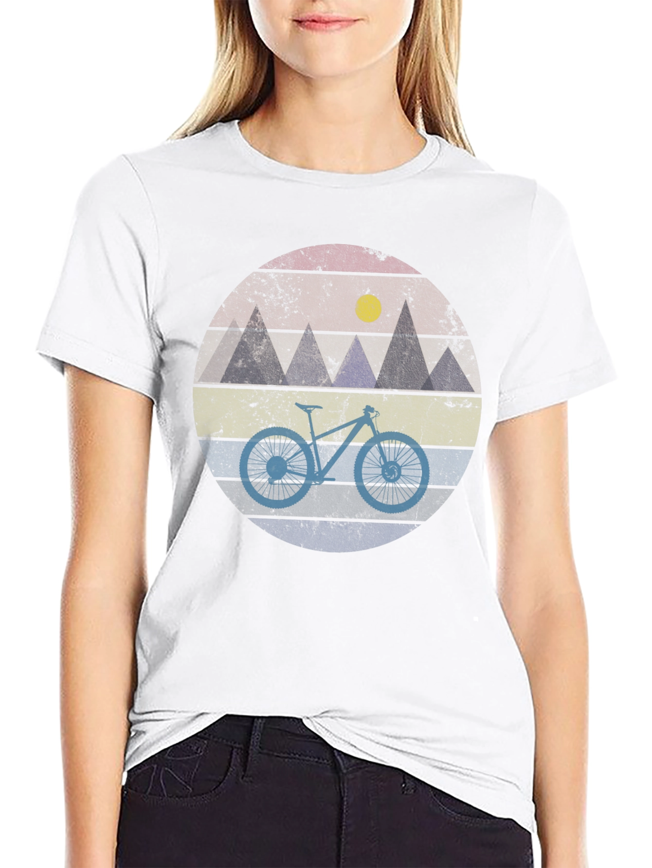 Mountain Bike Graphic Tee - Adventure Awaits!
