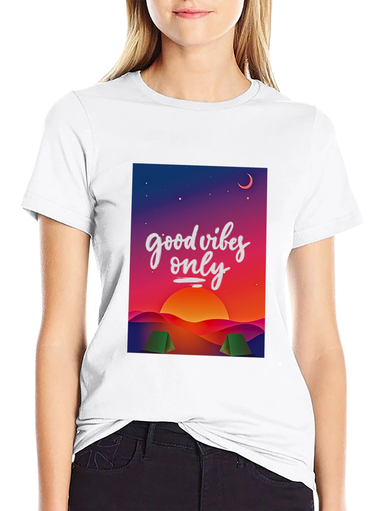 Good Vibes Only Graphic Tee