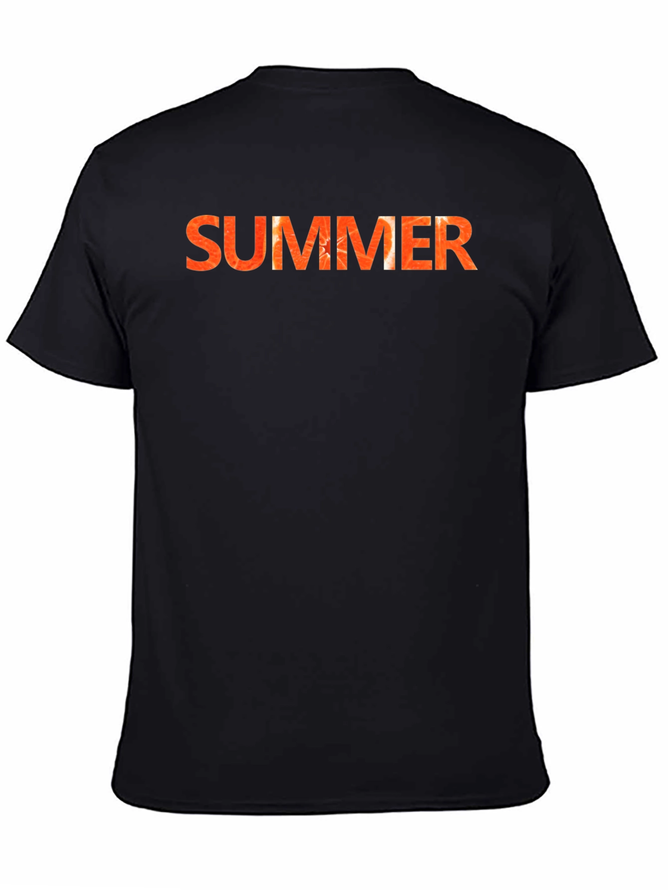 Summer Graphic Tee - Mens Black T-Shirt