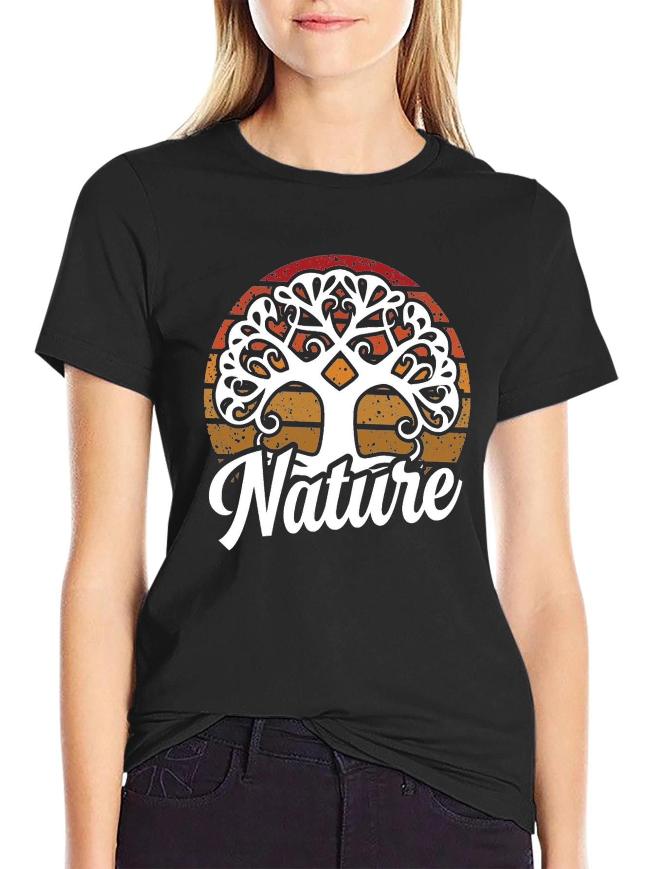 Nature Tree Graphic T-Shirt