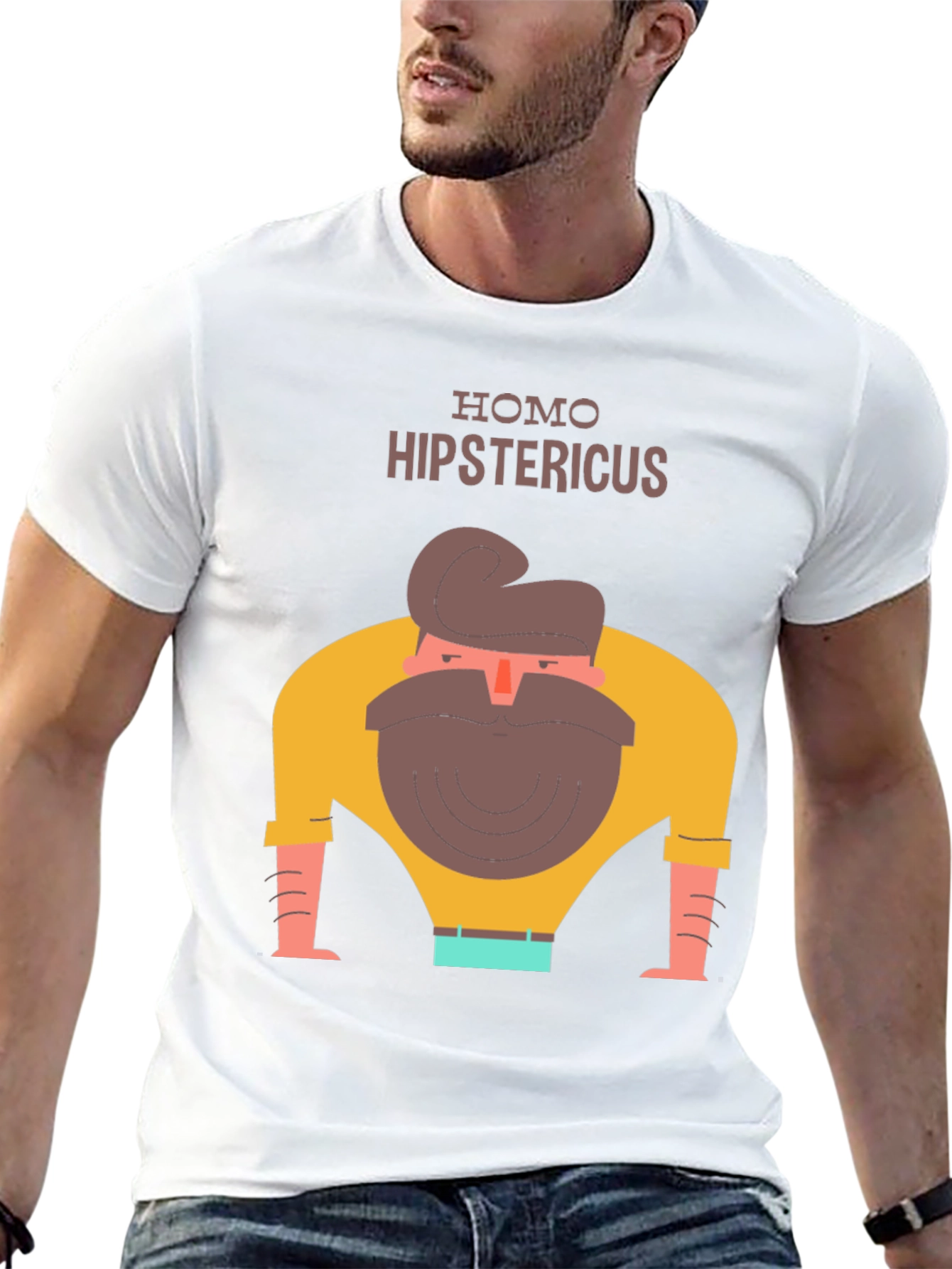 Homo Hipstericus Graphic Tee