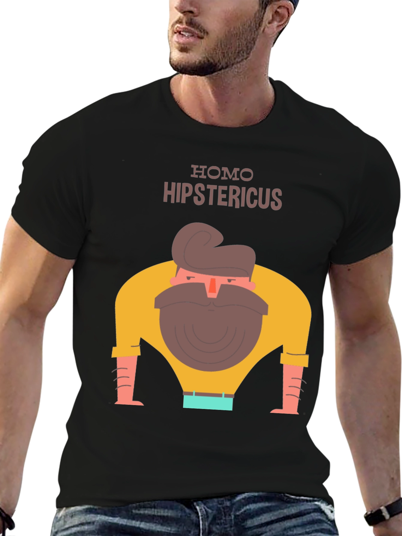 Homo Hipstericus Graphic Tee
