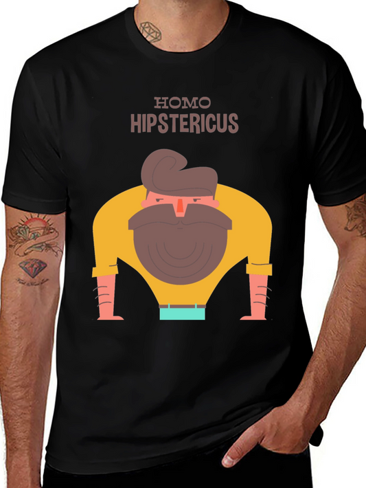 Homo Hipstericus Graphic Tee
