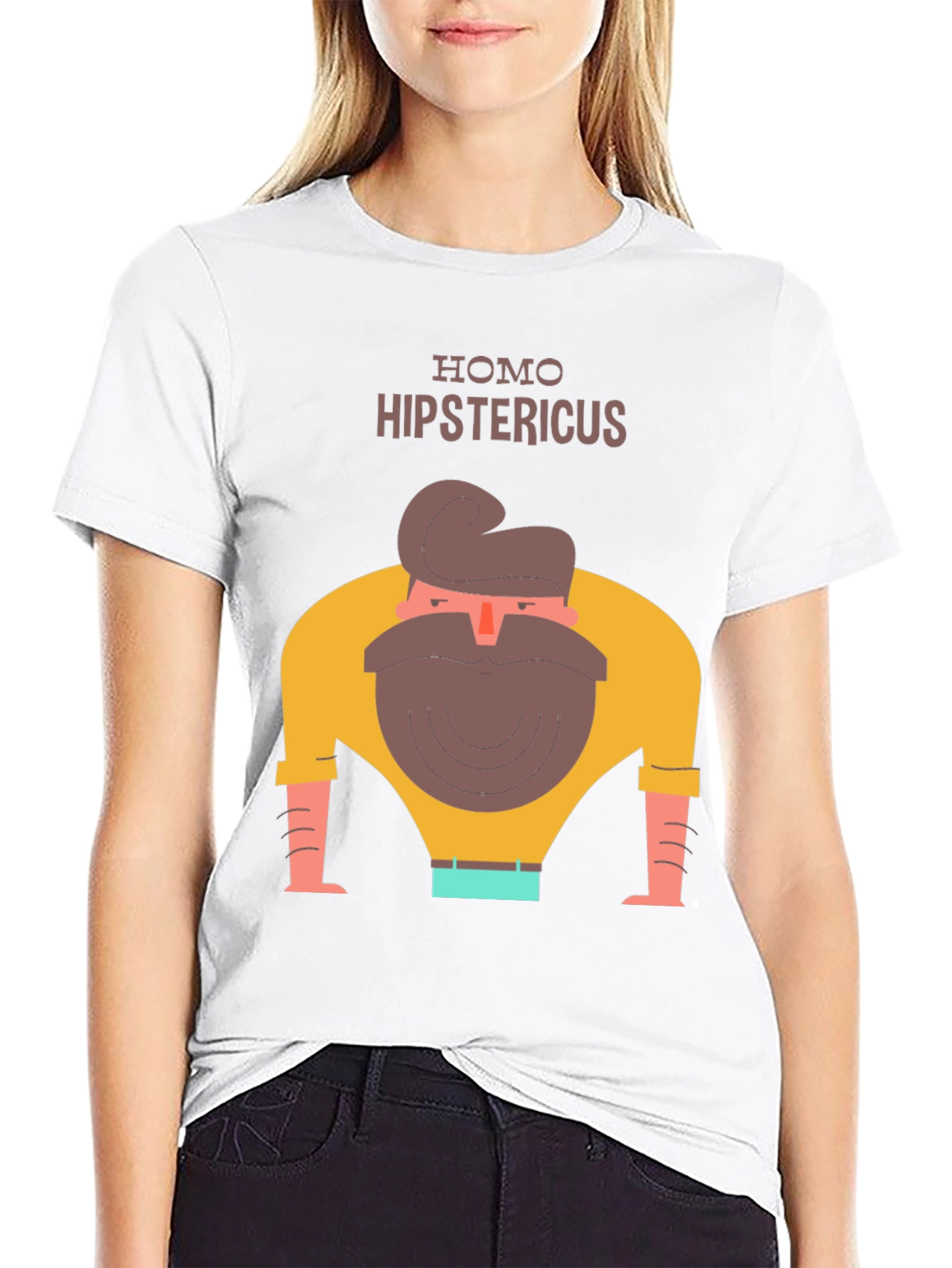 Homo Hipstericus Graphic Tee