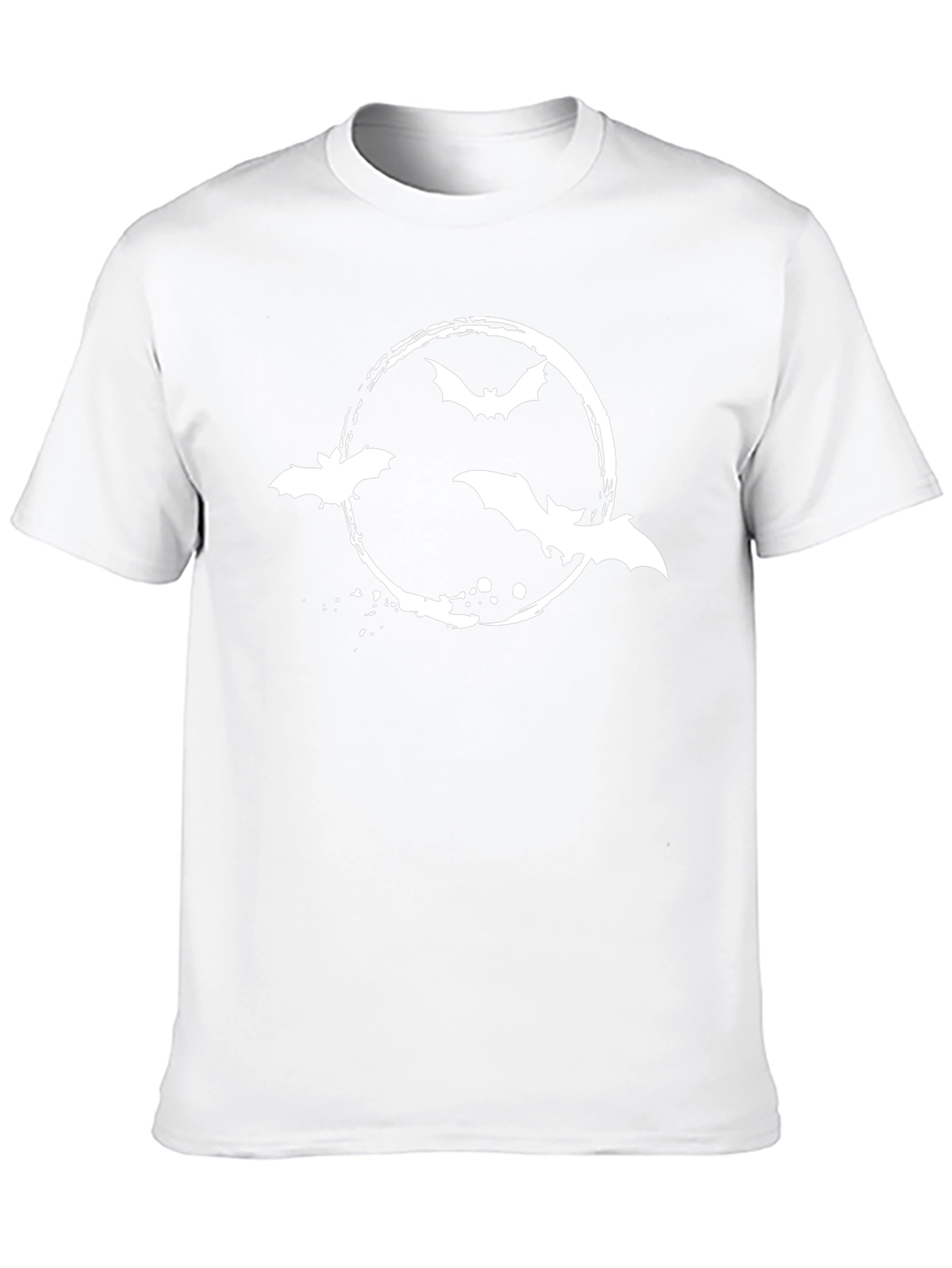 Bats in Circle Black T-Shirt
