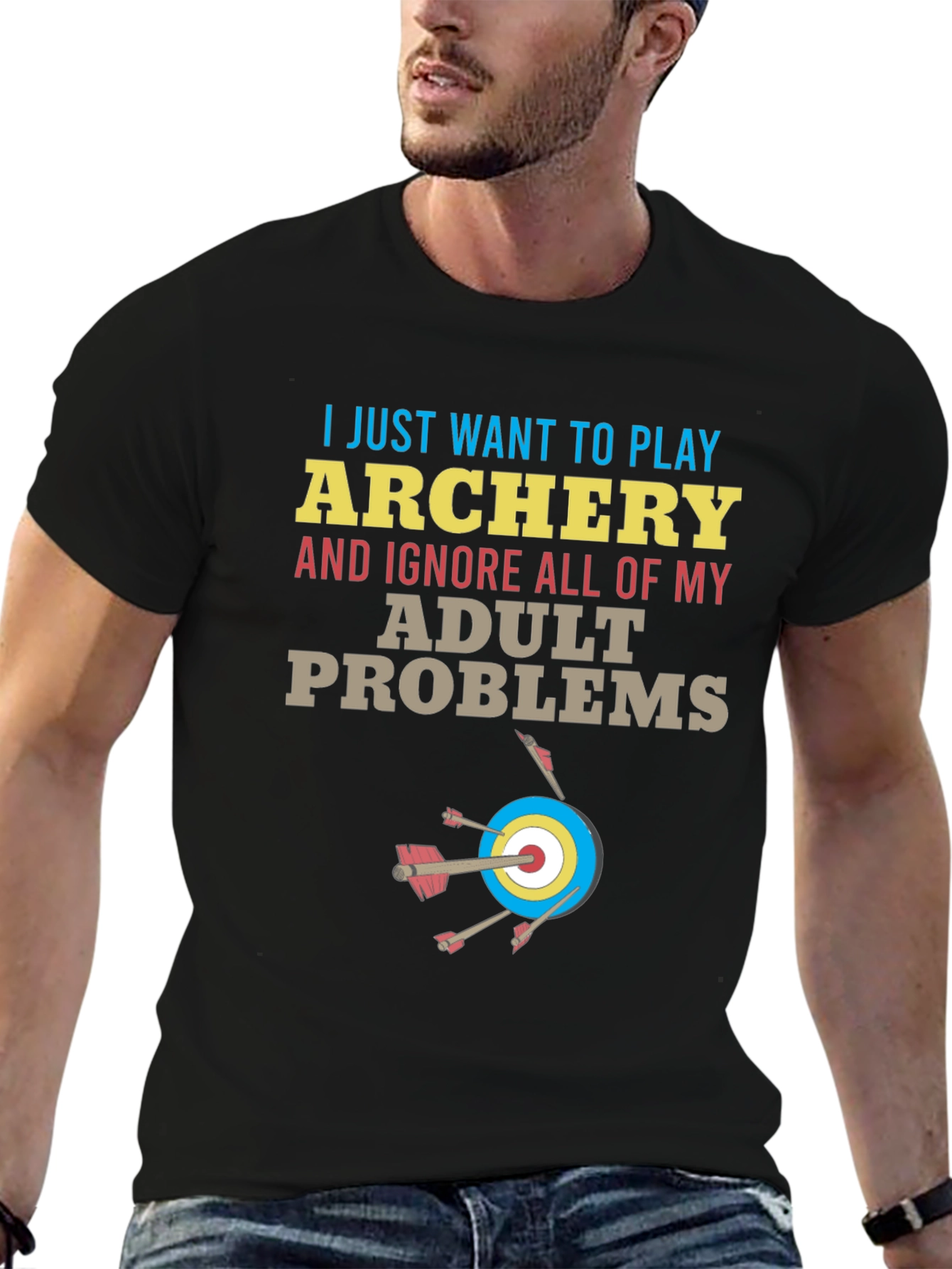 Archery T-Shirt: Ignore Adult Problems Tee