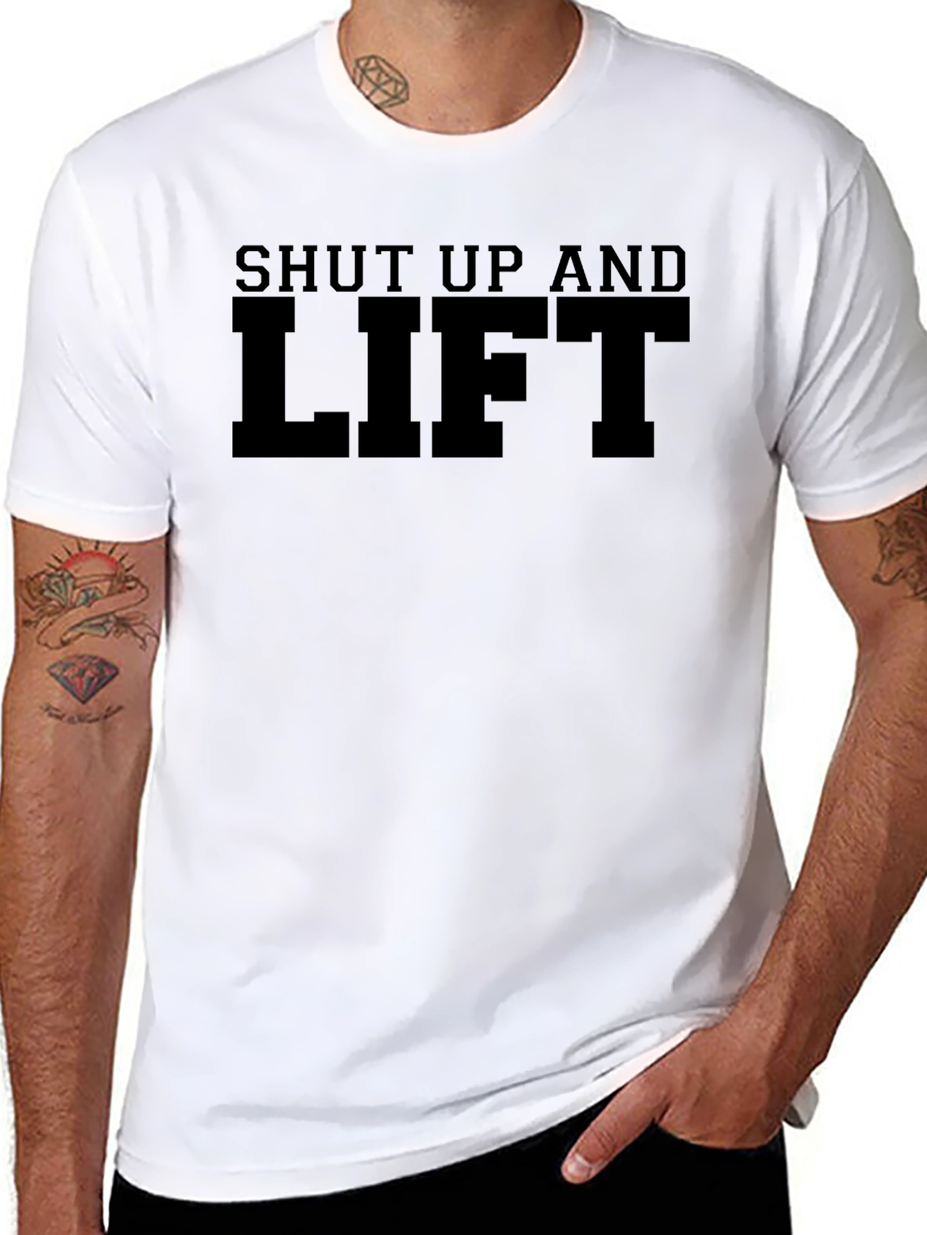 Shut Up and Lift Graphic T-Shirt