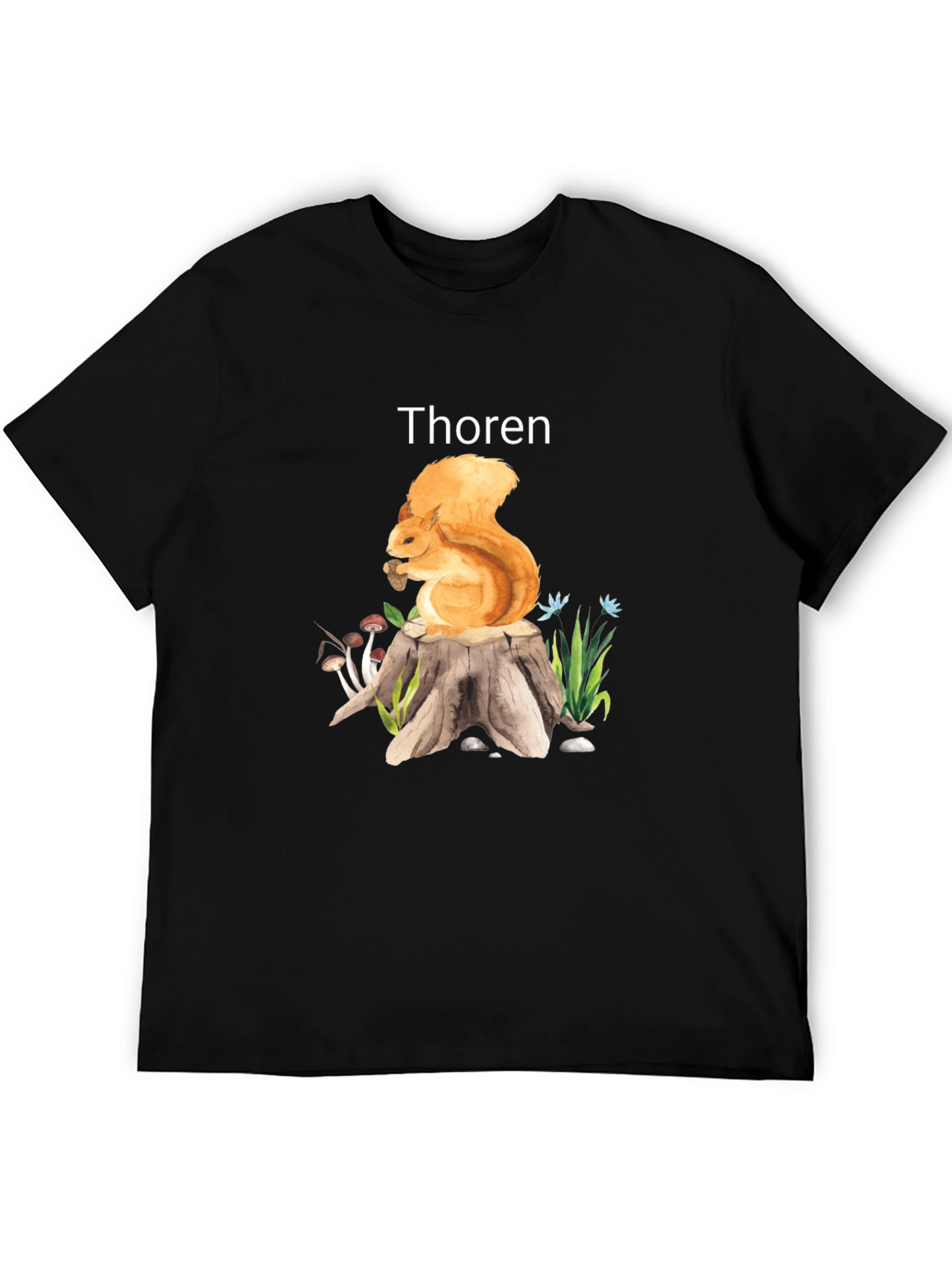 Squirrel on Stump T-Shirt - Thoren