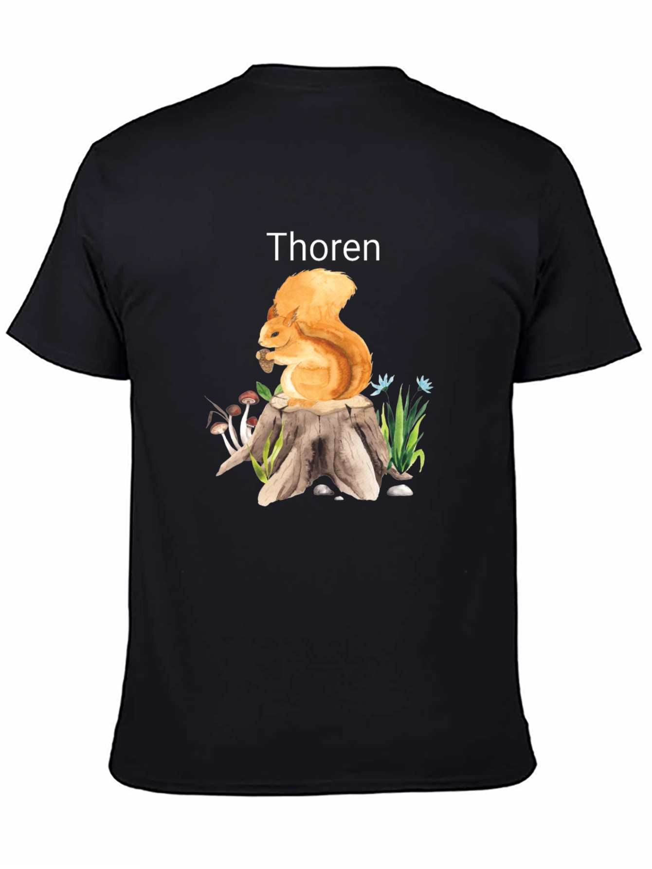 Squirrel on Stump T-Shirt - Thoren