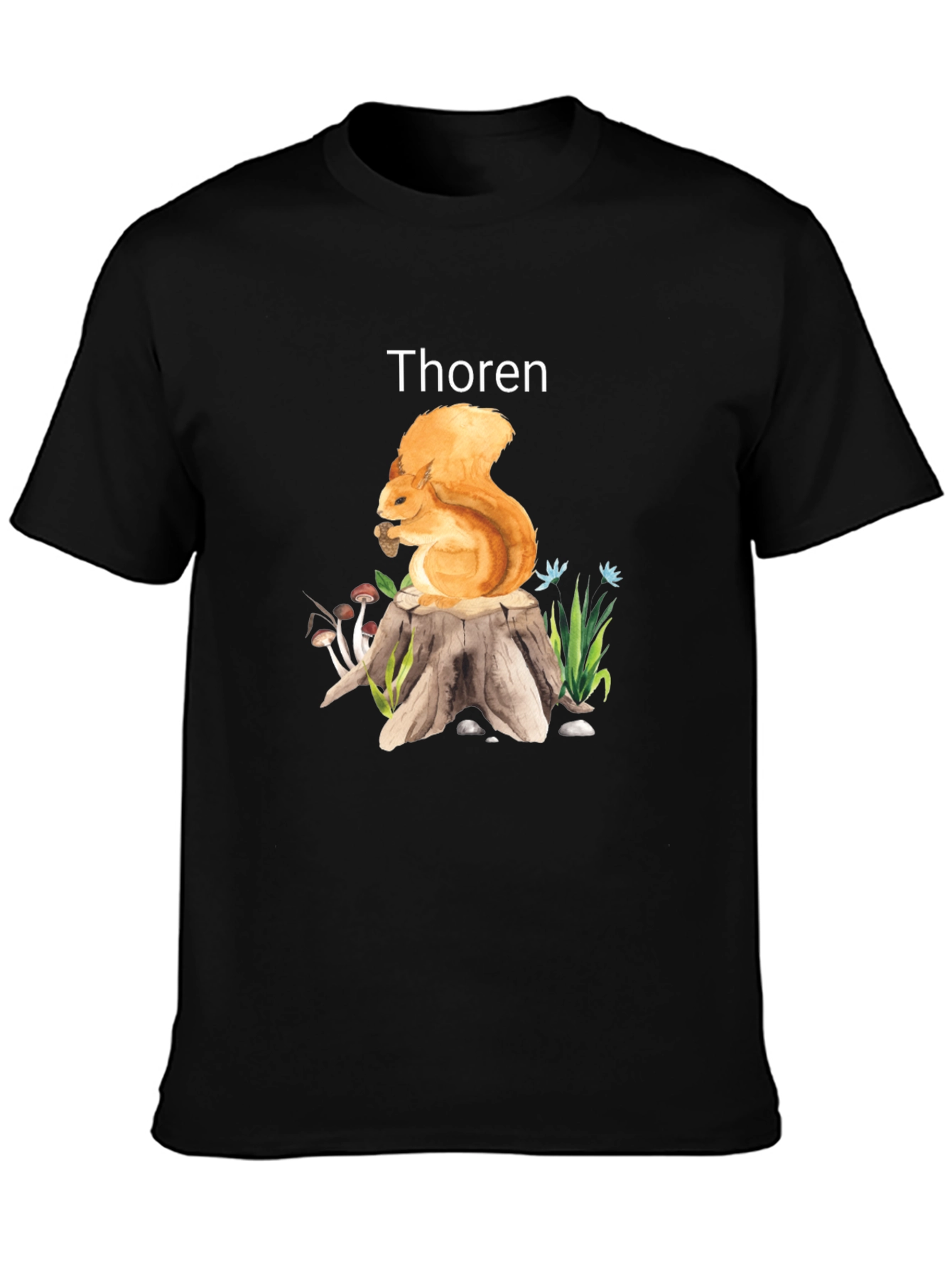 Squirrel on Stump T-Shirt - Thoren