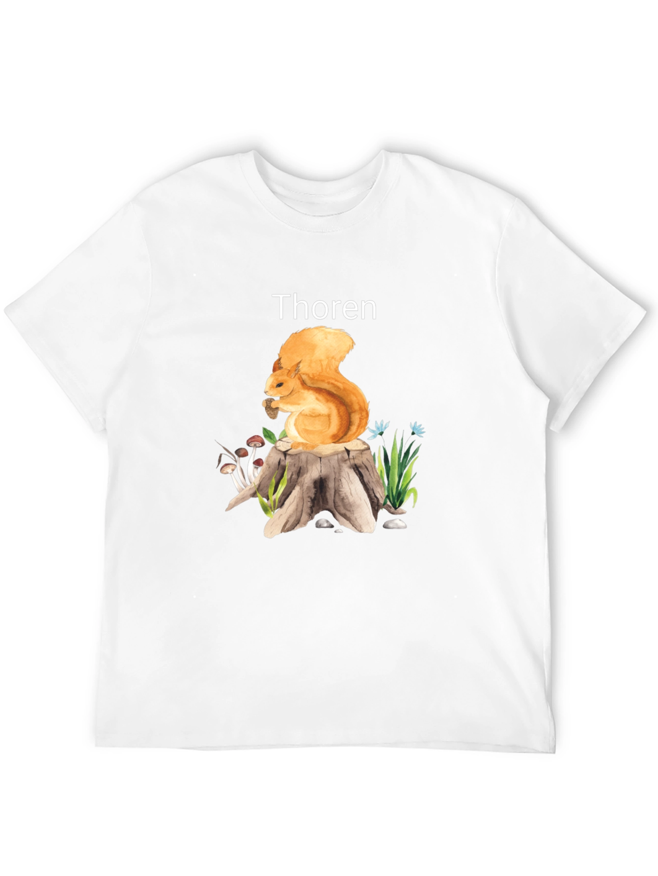 Squirrel on Stump T-Shirt - Thoren