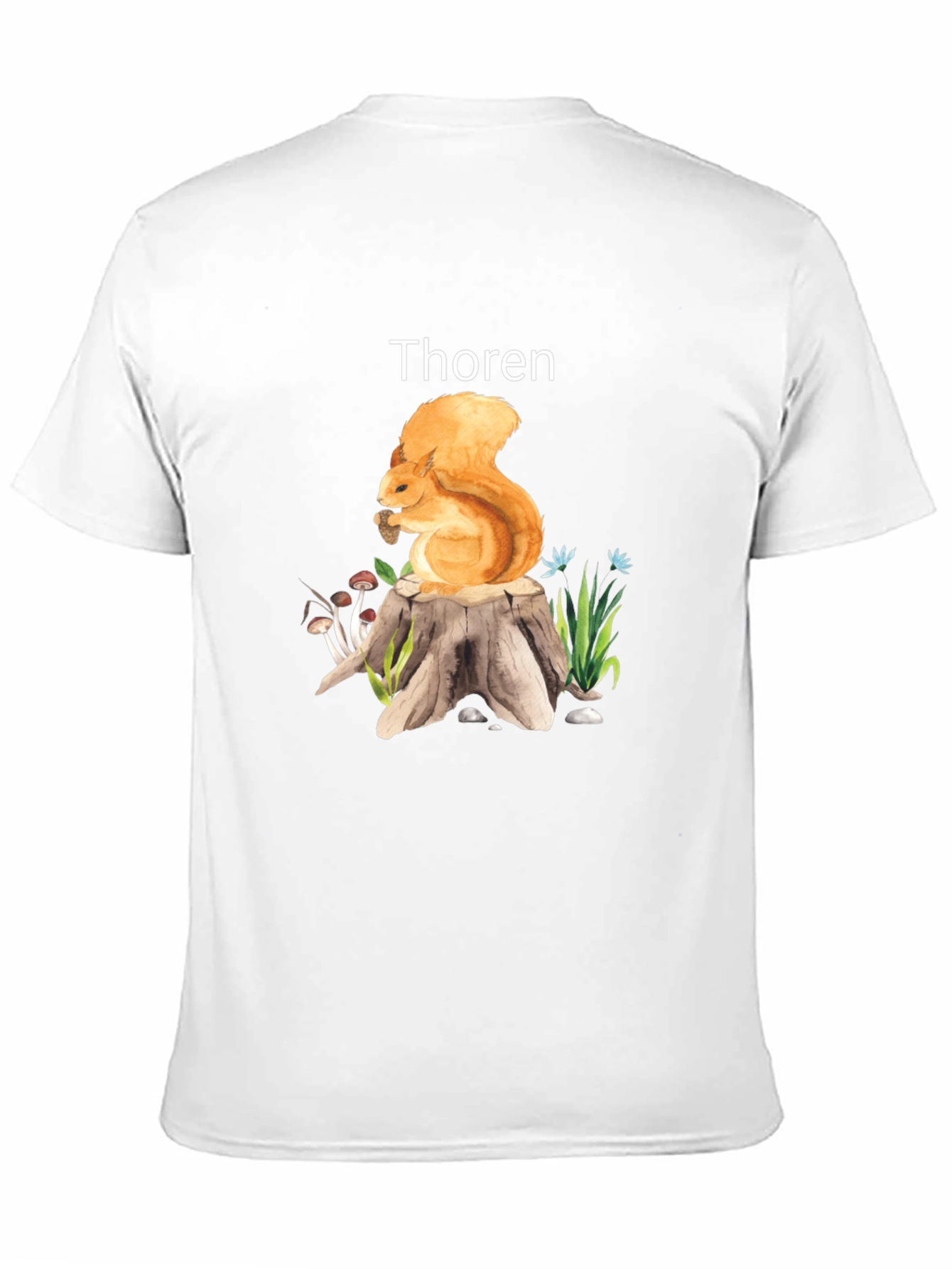 Squirrel on Stump T-Shirt - Thoren
