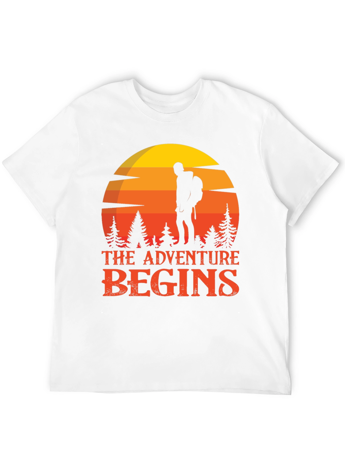 Adventure Begins Graphic T-Shirt