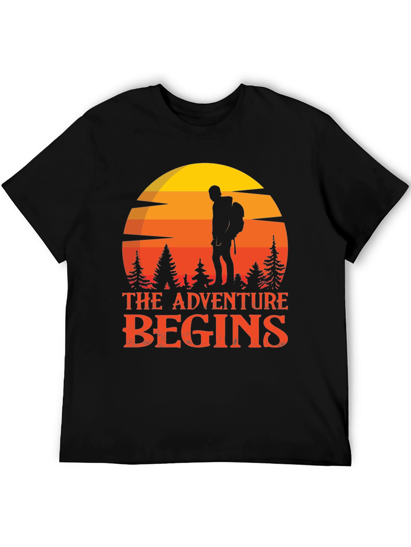 Adventure Begins Graphic T-Shirt