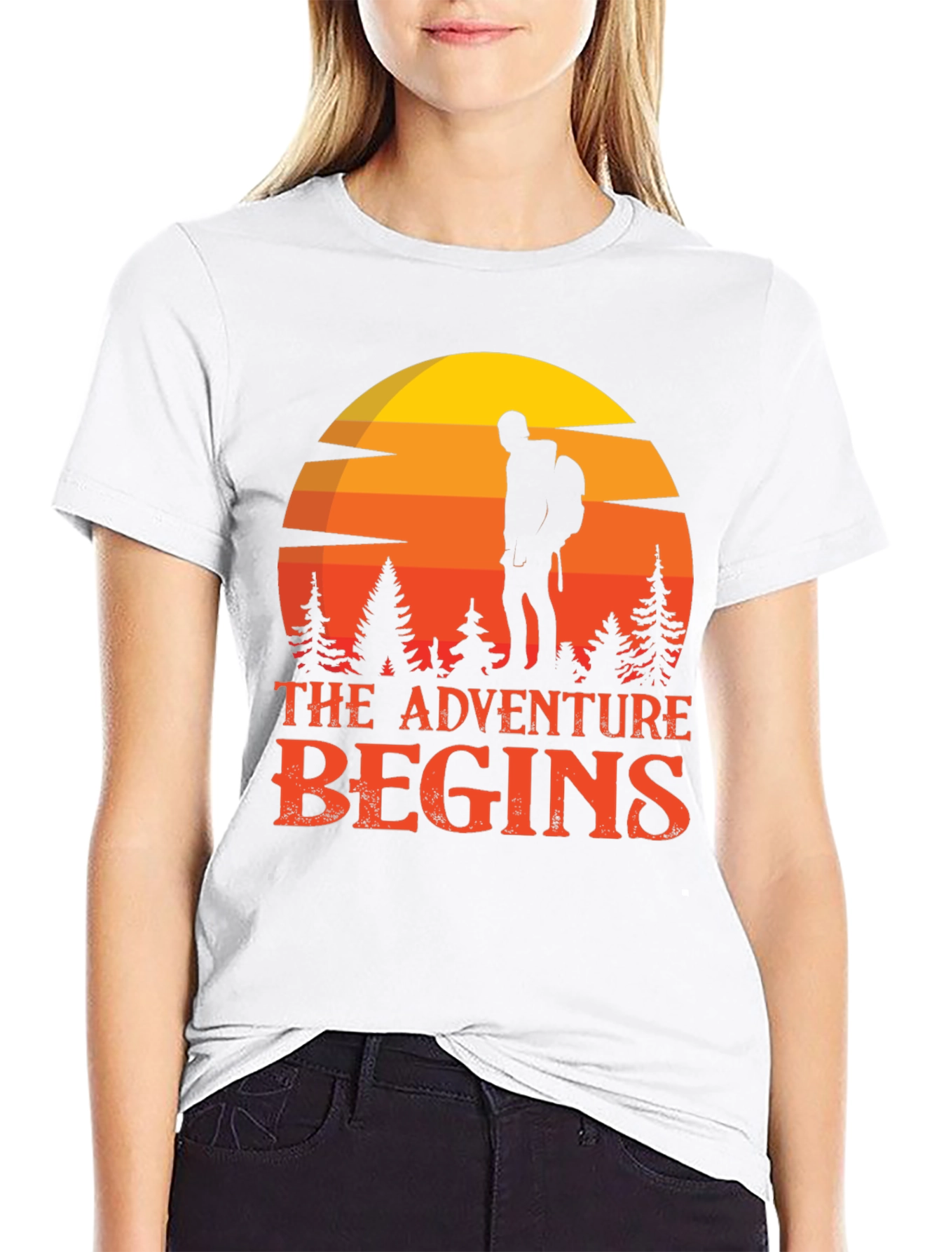 Adventure Begins Graphic T-Shirt
