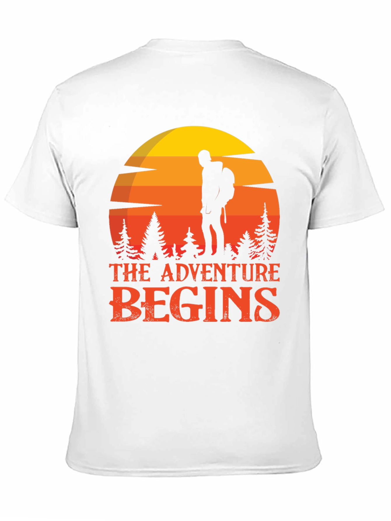Adventure Begins Graphic T-Shirt